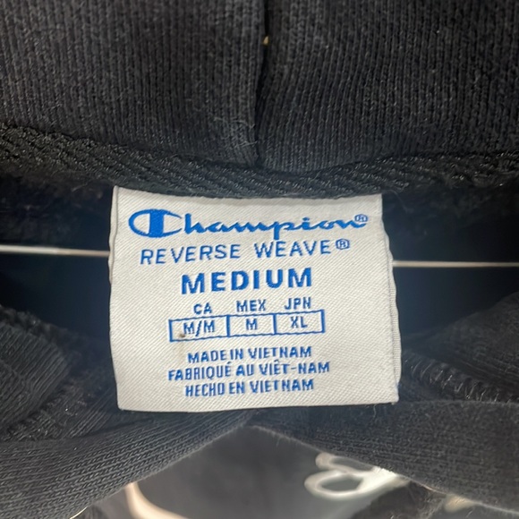 COCA-COLA Champion reverse weave black hoodie - Picture 5 of 6